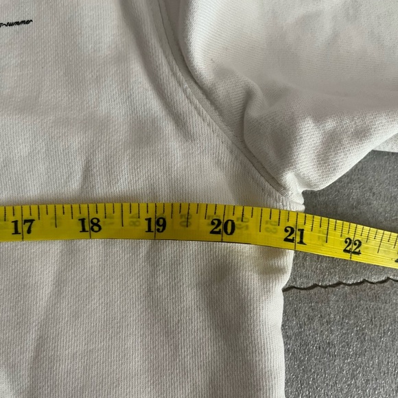[S]Off-White Men's Colour Painting Diagonals Crew Sweat White - Picture 5 of 10